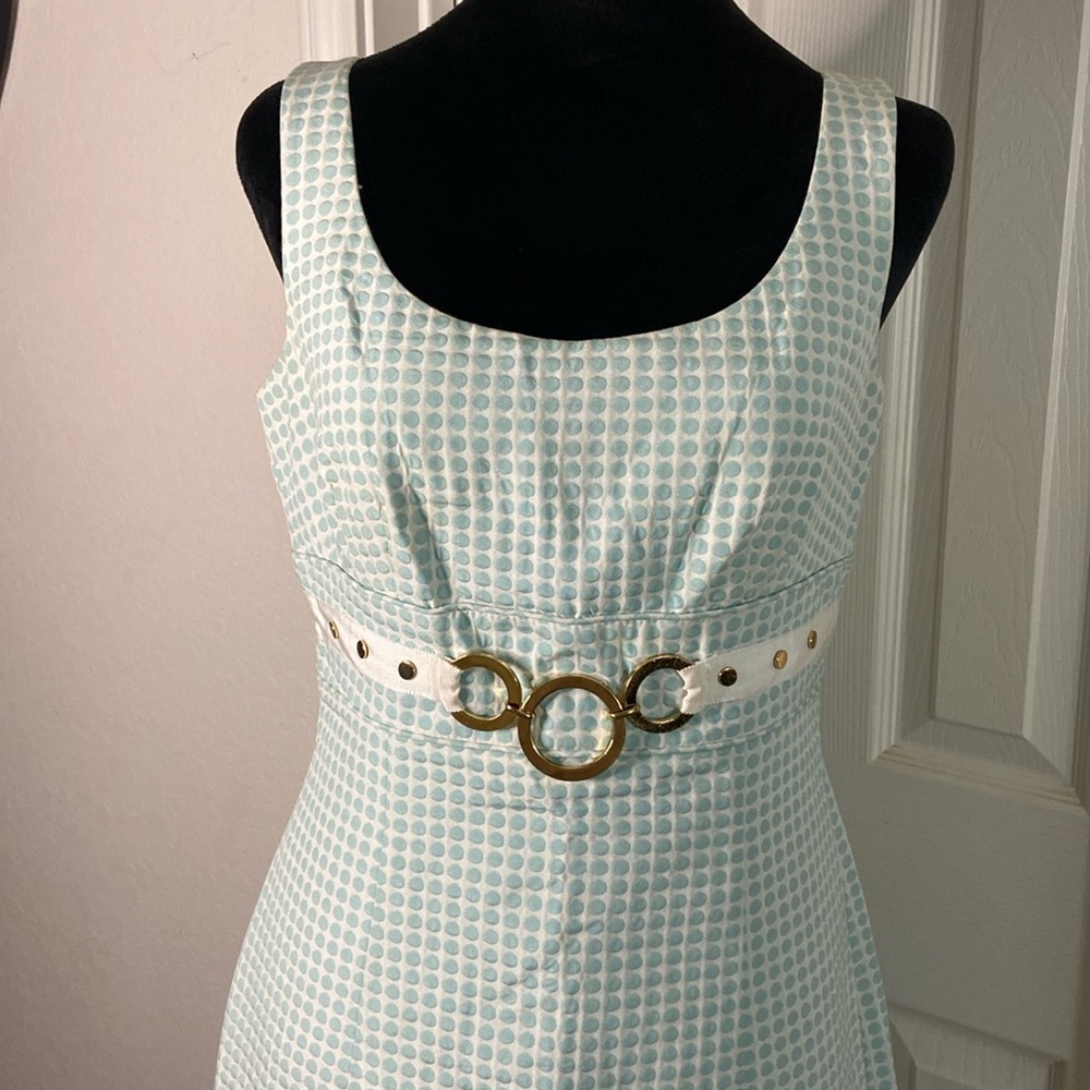 Antonio Melanie mid dress size 4 open back very nice estructure